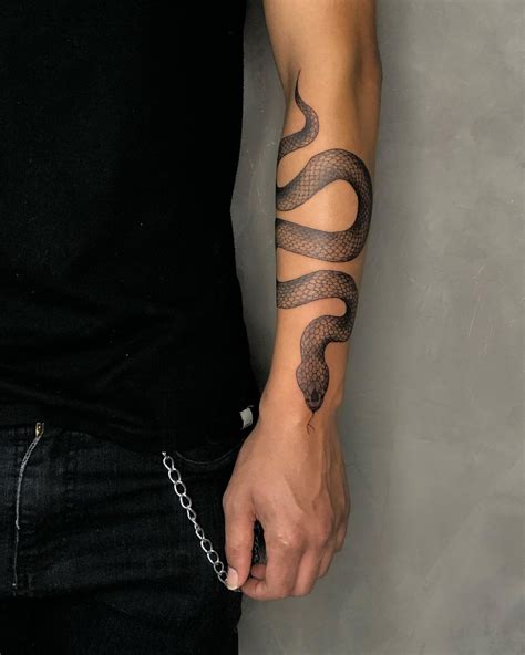 Tattoo Snake Forearm Designs and Meanings Explained