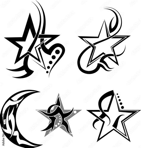 Tattoo Stars Tribal