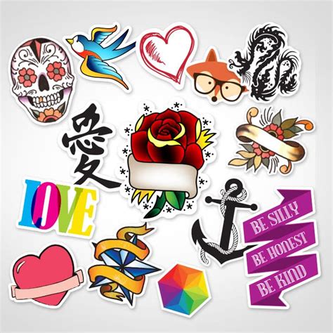 7 Unique Tattoo Sticker Design Ideas