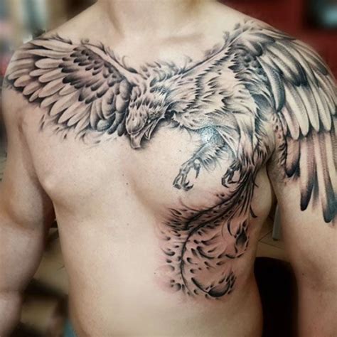 Tattoo Uploaded By Body Language Tattoo Ny Black And Grey Phoenix