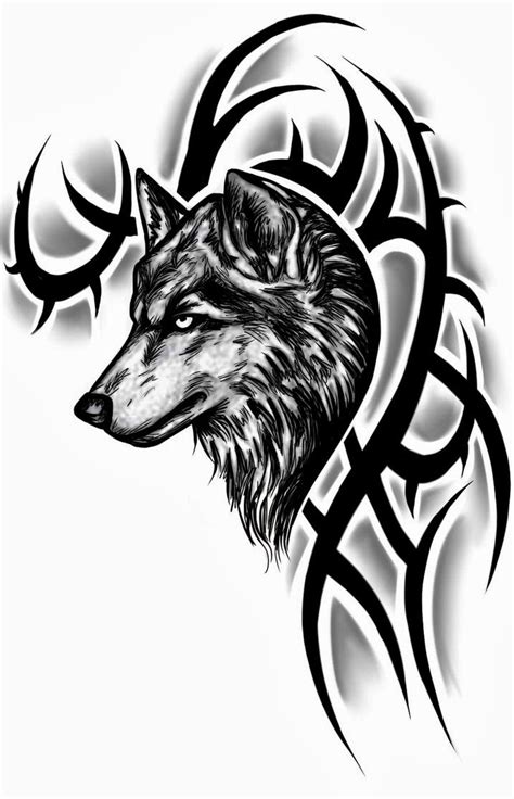 Tattoos Book 2510 Free Printable Tattoo Stencils Wolf Tattoo Stencils