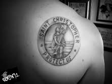 Tattoos By Cazm1 St Christopher