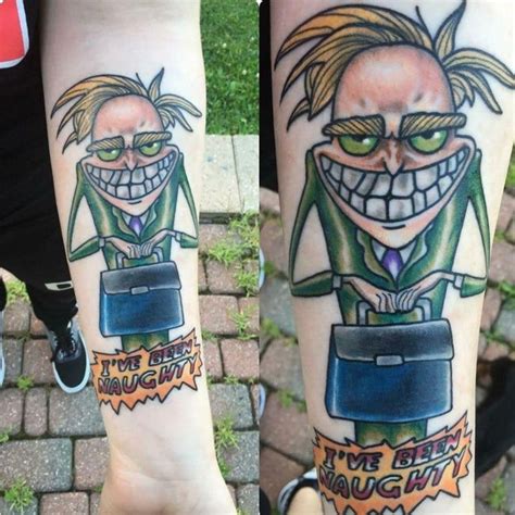 Tattoos Of 90S Cartoons That Are Just As Awesome As They Are Nostalgic