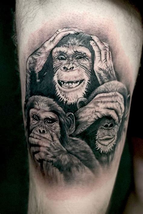 7 Monkey Tattoo Designs to Go Bananas For