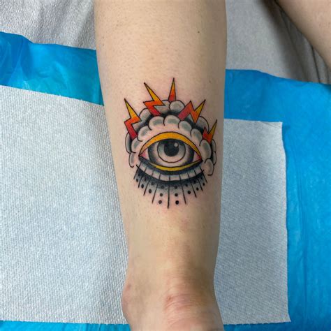 Tattoos Of Traditional Eyeballs Clipart