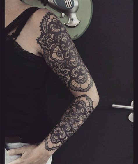 Tatuajes Lace Tattoo Design Lace Sleeve Tattoos Lace Tattoo