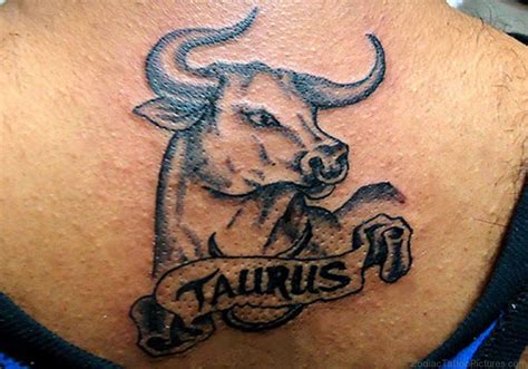 Taurus Bull Tattoo Designs and Meanings