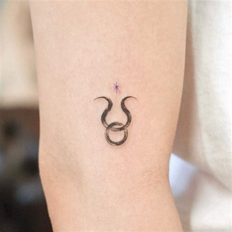 Taurus Zodiac Tattoo Designs and Meaning Explained