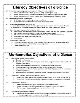 Teaching Strategies Gold Objective Overview Cards By Teaching And Things