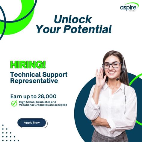 Technical Support Representative Aspire Global Solutions