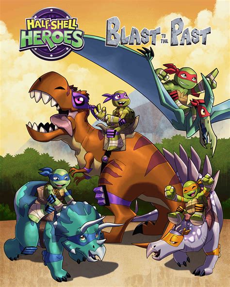 Teenage Mutant Ninja Turtles Half Shell Heroes Blast To The Past