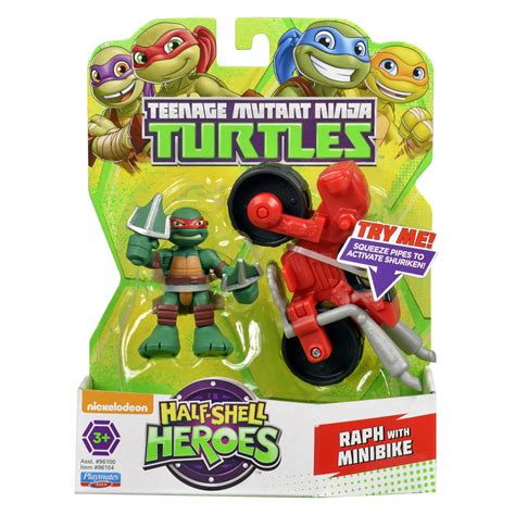 Teenage Mutant Ninja Turtles Pre Cool Half Shell Heroes Raphael With