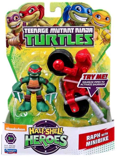 Teenage Mutant Ninja Turtles Tmnt Half Shell Heroes Raphael 2 5 Action