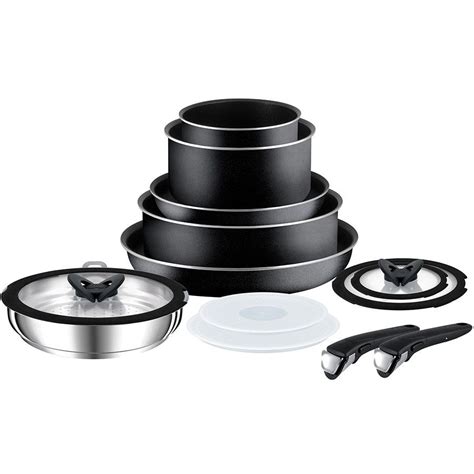 Tefal Ingenio Essential 13 Piece Non Stick Pan Set With Lids And