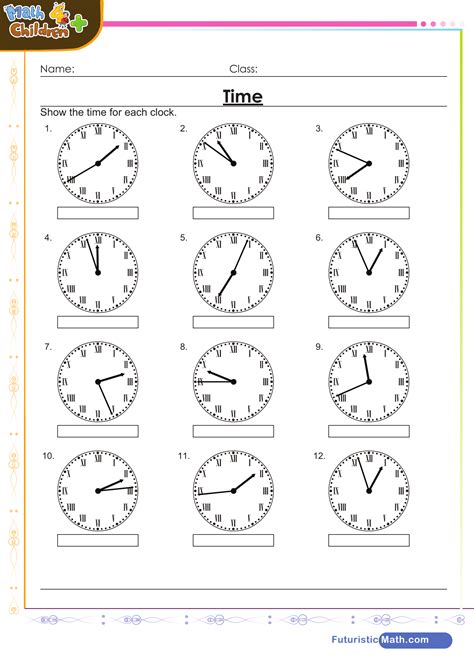 Telling The Time With Roman Numeral Clocks Worksheet Zone