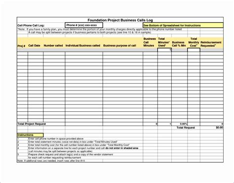 Template Logbook Excel