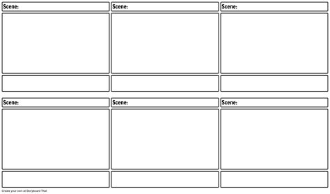 Template Storyboard Gratis