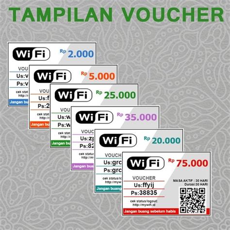 Template Wifi Voucher