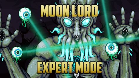 Terraria Moon Lord Boss Expert Mode Guide With Melee Youtube