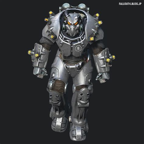 Tesla X01 Automatron Style And Full Suit Fallout4 Fallout Power Armor Fallout Art