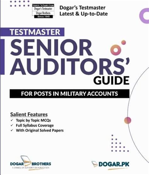 Testmaster Senior Auditors Guide Knowledgeworld