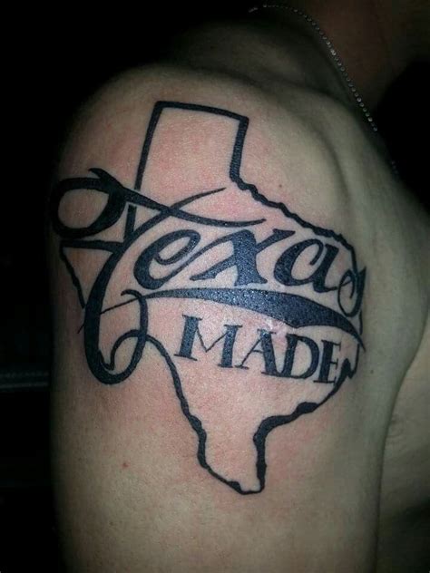 Texas Made Tattoo Designs