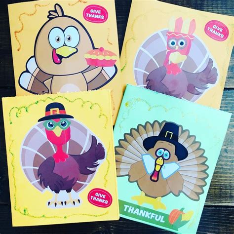 Thanksgiving Cards For Kids