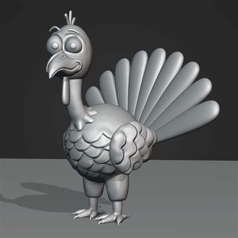 Thanksgiving Turkey 3D Model