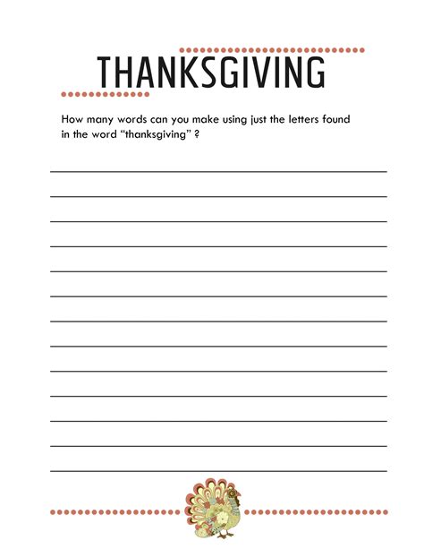 Thanksgiving Worksheets Free Printables Jessicalynette Com