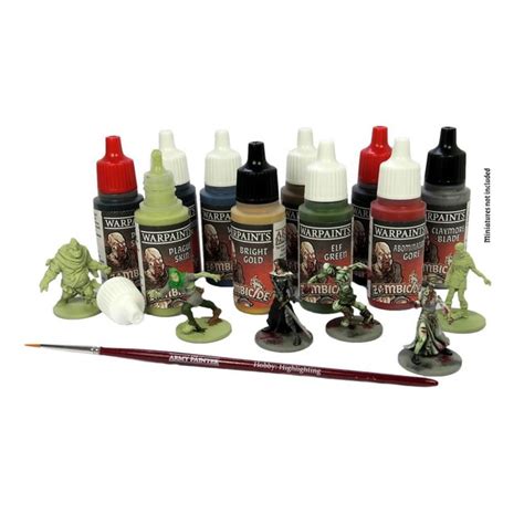 The Army Painter Warpaints Zombicide Black Plague Set 10 Kleuren 17