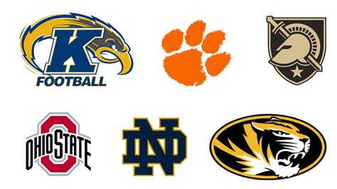 The Best Ncaaf Logos College Football Designs To Get Your Blood