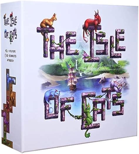 The City Of Games The Isle Of Cats Board Game Multi Colored Tcok601