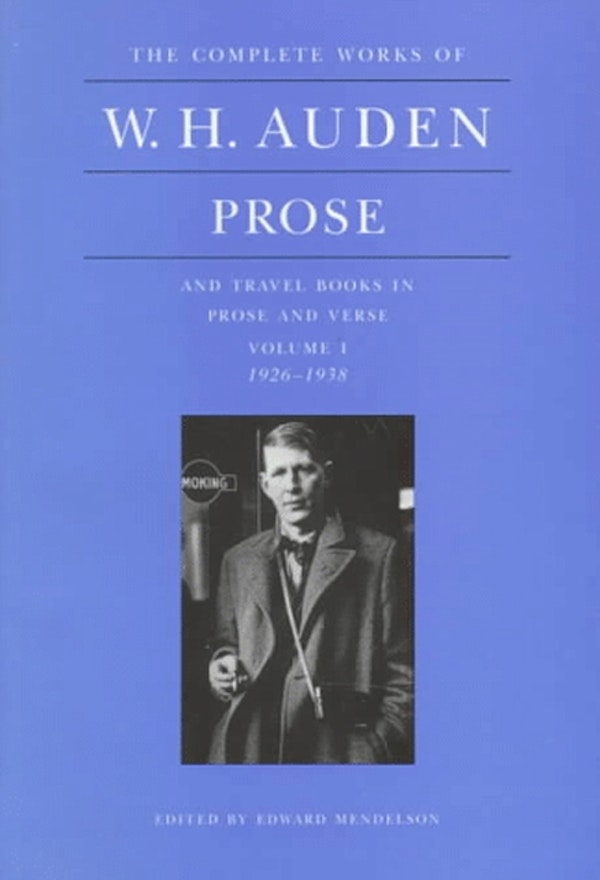 The Complete Works Of W H Auden Princeton University Press