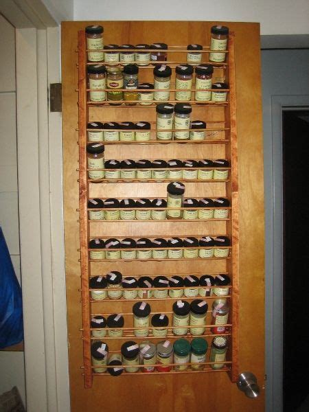 The Defendant Spice Rack Hang Rack On The Inside Of Pantry Door Or