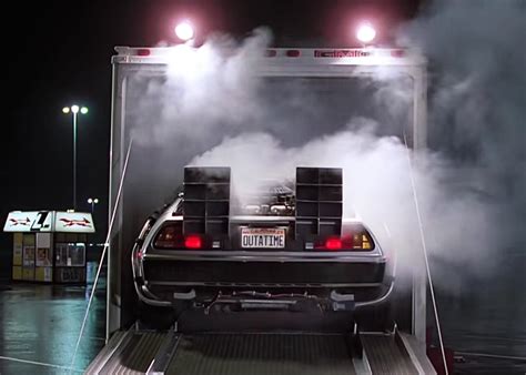 The Delorean Reveal The Most Iconic 1980S Movie Scene R Backtothefuture