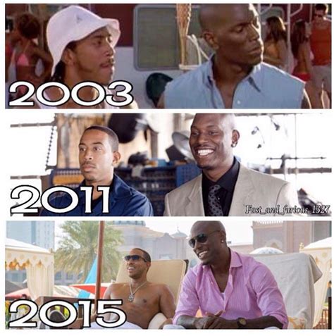 The Evolution Of Tej And Roman Fast And Furious Fast Furious 5