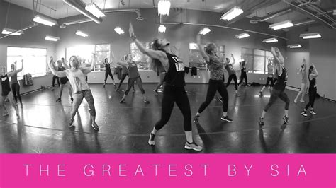 The Greatest By Sia Shine Dance Fitness Dance Workout Videos