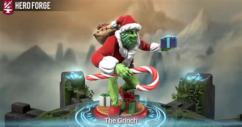 The Grinch Made With Hero Forge