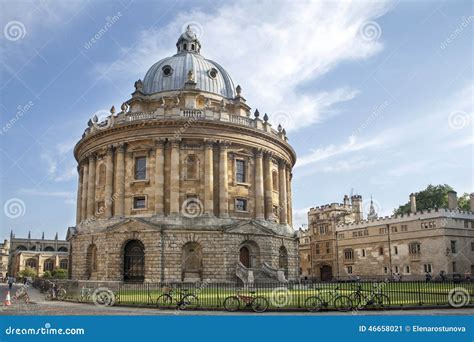 The Historic Building Is Part Of Oxford University Library Stock Image Image Of Exterior