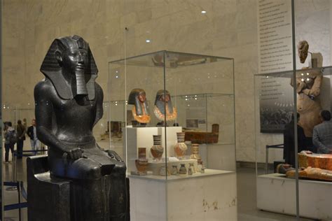 The Inspection Of The National Museum Of Egyptian Civilization Before