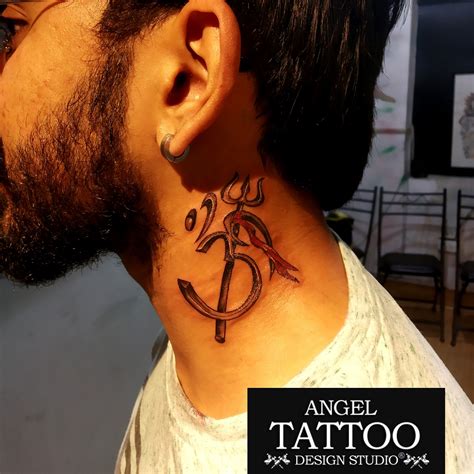 The Meaning And Significance Of Trishul Tattoos On Neck