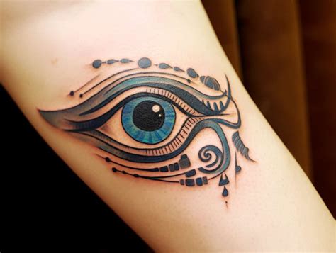 The Meaning Of The Eye Of Horus Tattoo Information About The Picture And Photo Examples Of