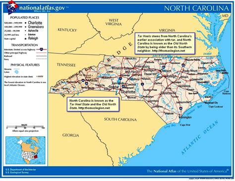 The Old North State And The Tar Heel State Origin Meaning