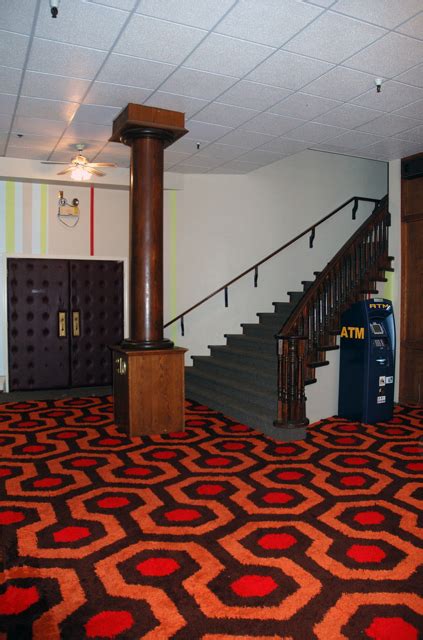 The Overlook Hotel Carpet Installation The World Of Kitsch