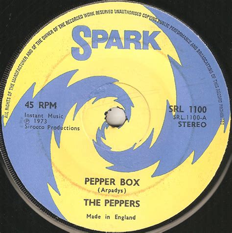 The Peppers Pepper Box 1973 Vinyl Discogs