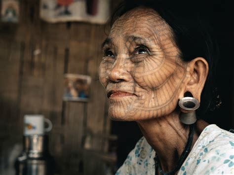 The Story Of The Face Tattooed Women In Chin State Myanmar Exotic