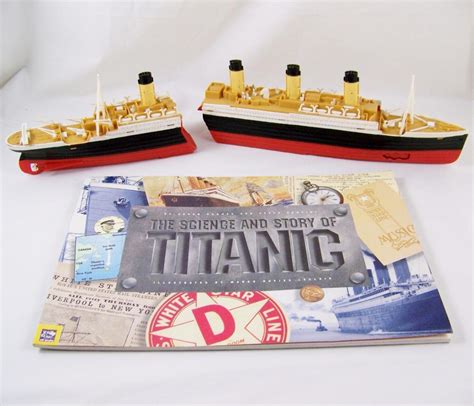 The Titanic Book And Submersible Model