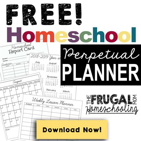 The Ultimate Free Homeschool Planner 30 Amazing Printables