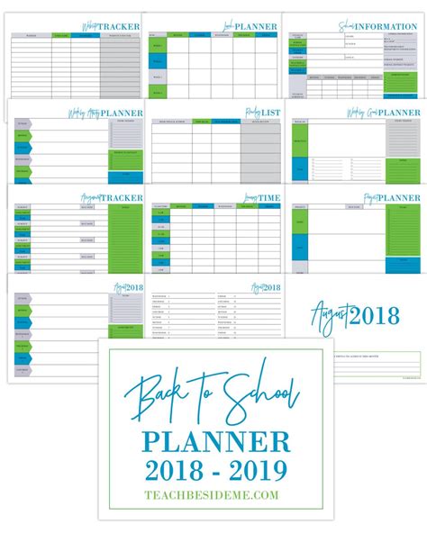 The Ultimate Printable Homeschool Planner Teach Beside Me