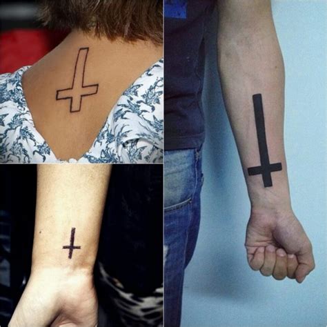 The Upside Down Cross Tattoo Meaning Interpreting The Symbolism Behind Your Ink